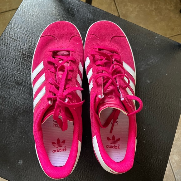 adidas Originals Pink and White Sneakers - Picture 4 of 8